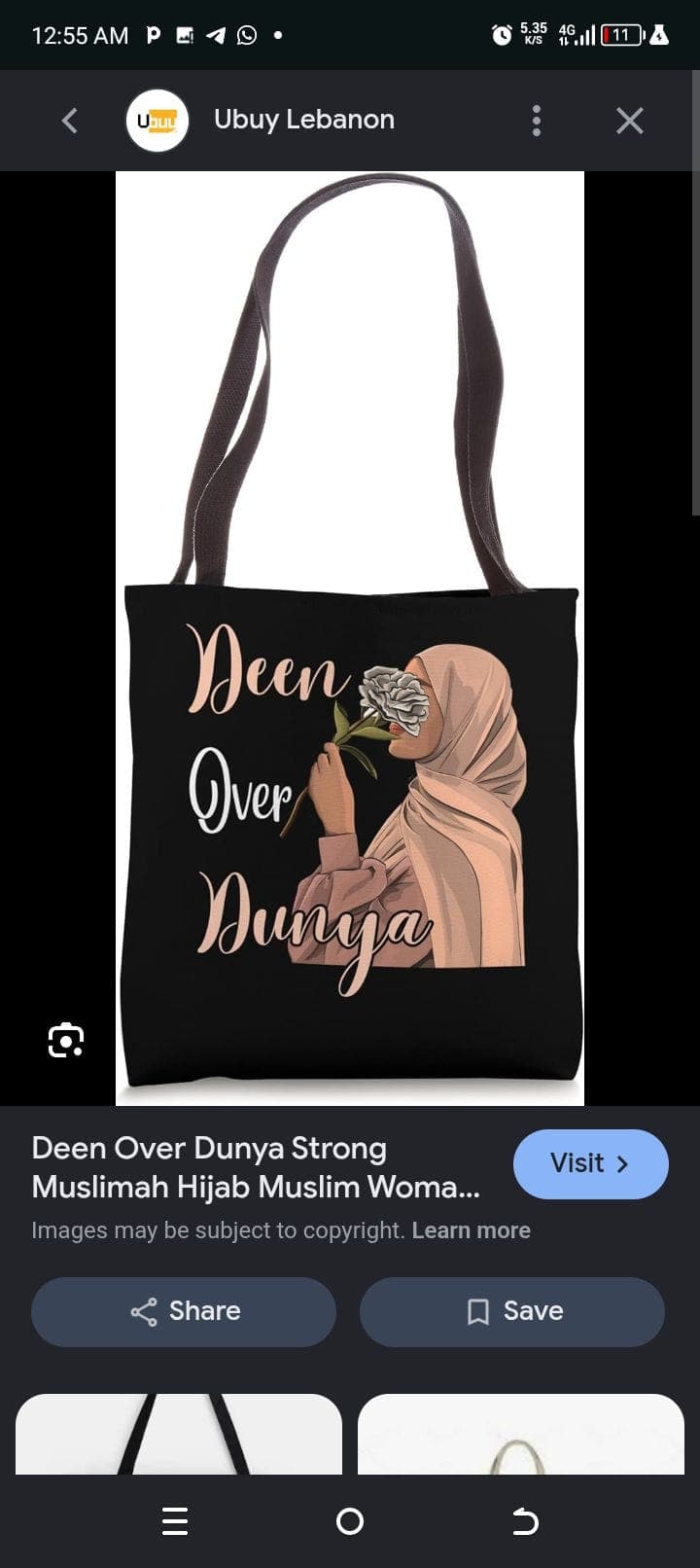 Customized tote bags